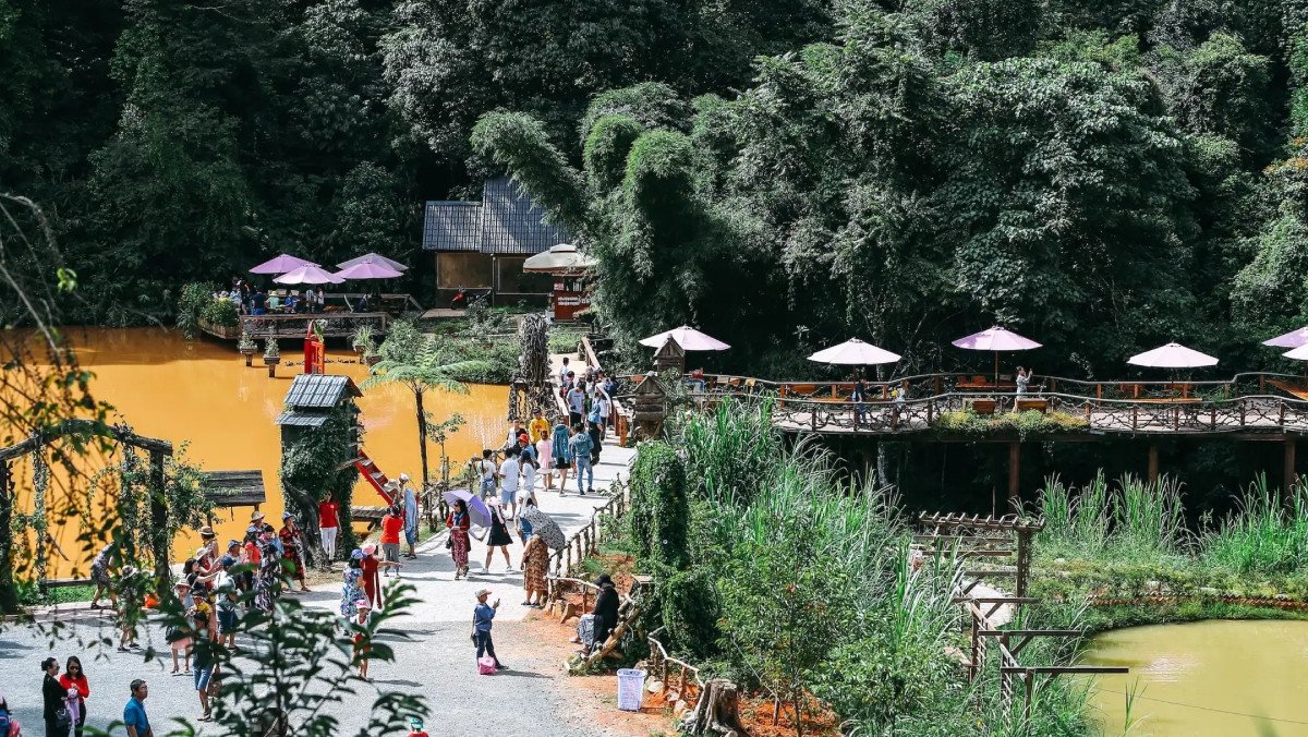 Review khu du lịch sinh thái Hoa Sơn Điền Trang "HOT" nhất Đà Lạt